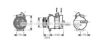 AVA QUALITY COOLING VWAK298 Compressor, air conditioning